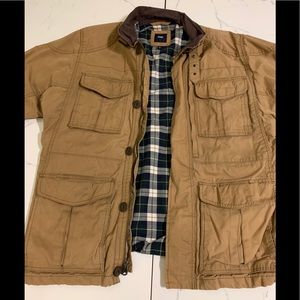 Men’s Plaid lined GAP jacket